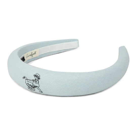 LE ENFANT BLUE GARDEN HEADBAND [FINAL SALE]