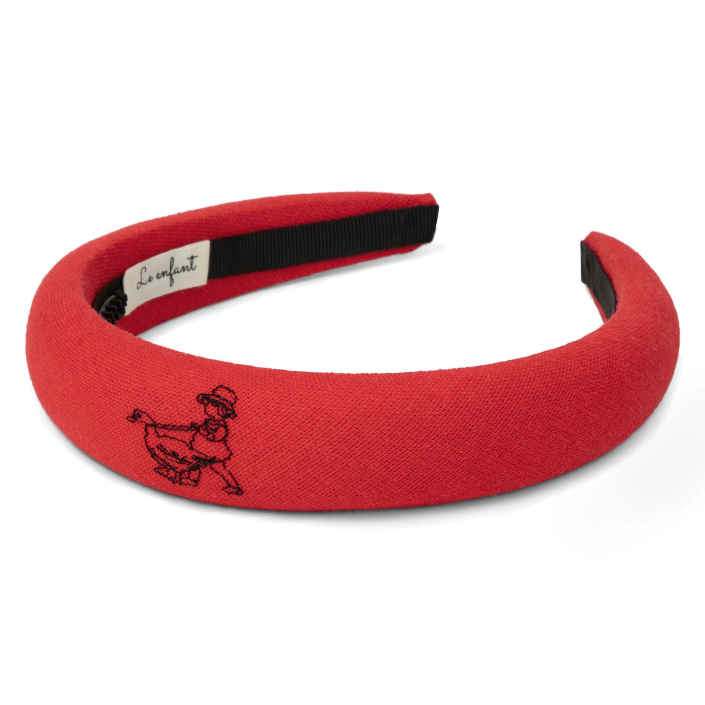 LE ENFANT RED GARDEN HEADBAND [FINAL SALE]