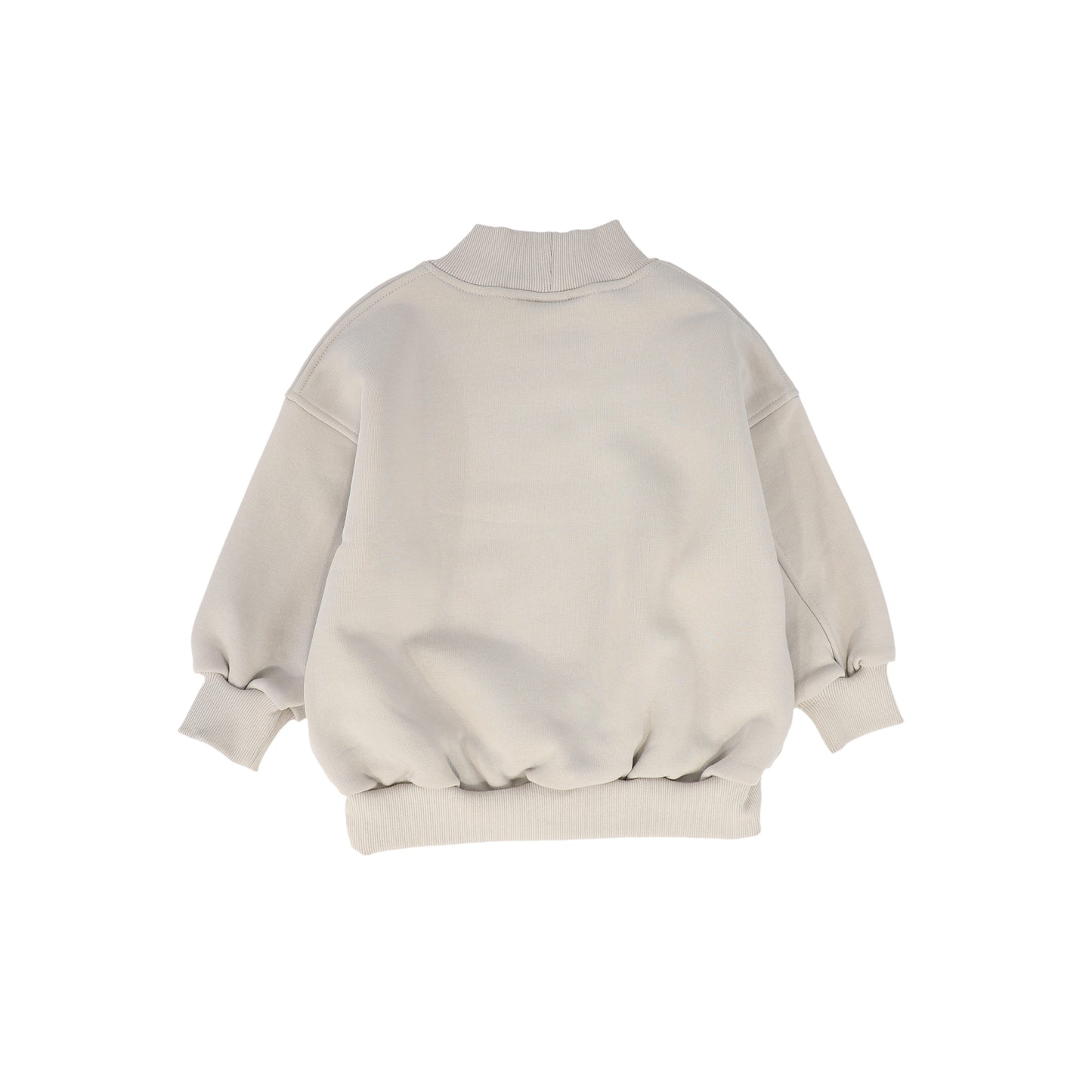 BOOSO TAUPE TURTLENECK SWEATSHIRT