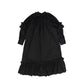 JESSIE AND JAMES BLACK RUFFLE TRIM DRESS