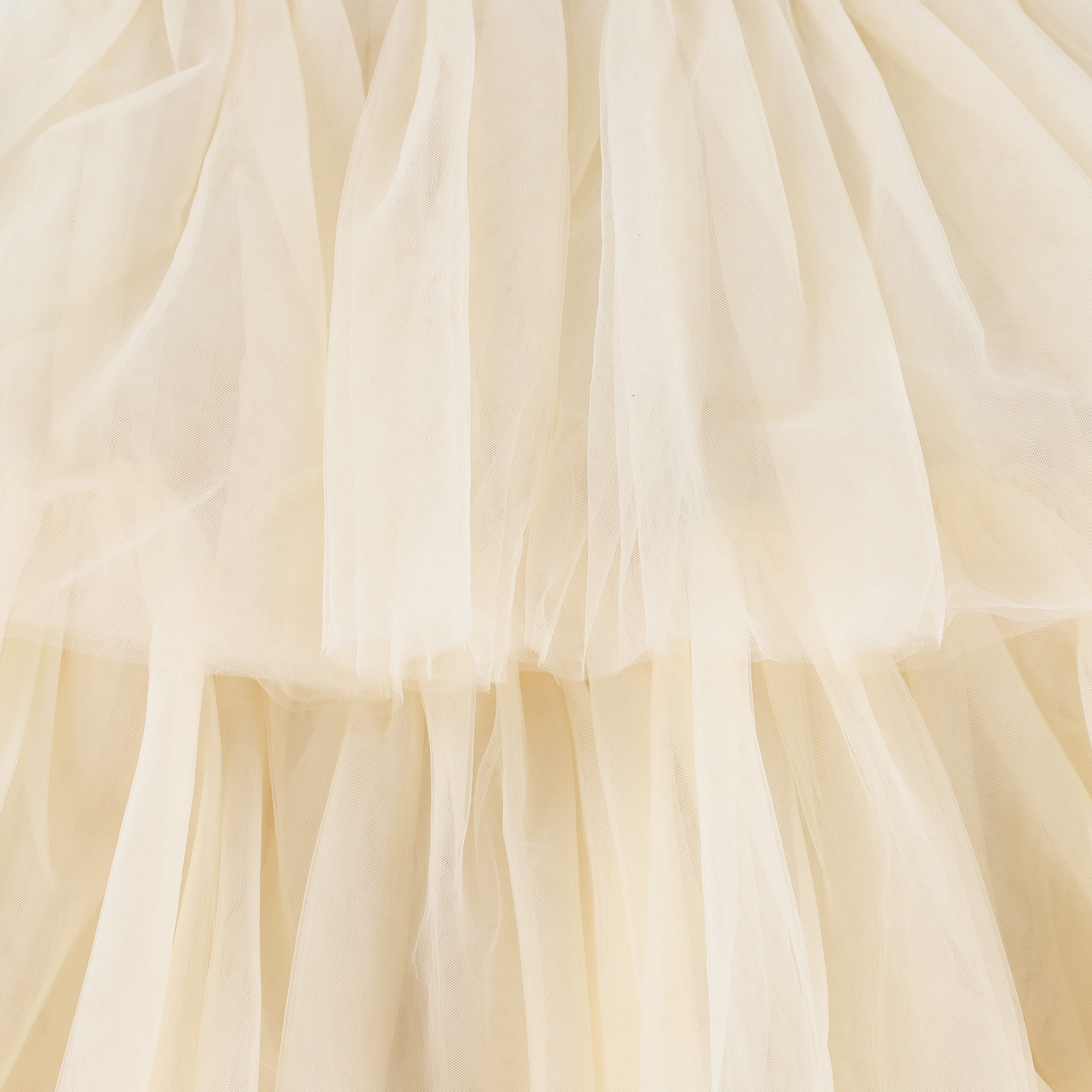 CERA UNA VOLTA CREAM TULLE DRESS