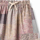 WHEAT PINK FLORAL PATCHWORK SKIRT