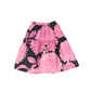 CHRISTINA ROHDE BLACK/MAGENTA DROP WAIST QUILTED SKIRT