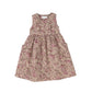 OLIVIA ROHDE BLUSH FLORAL QUILTED DRESS