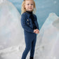 NOMA BLUE EMBROIDERED FLORAL SET