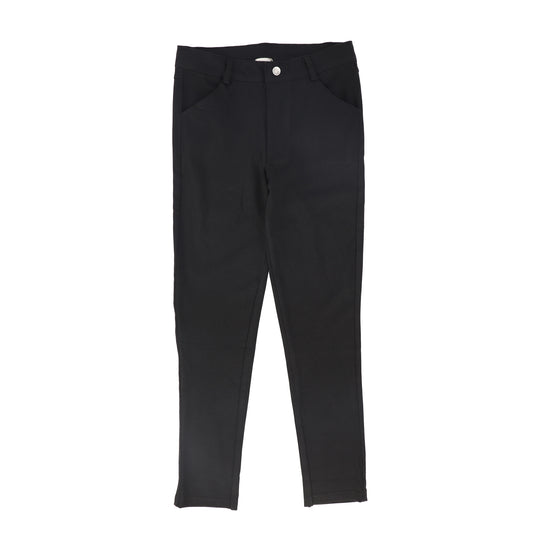 LIL LEGS BLACK SLIM PANTS