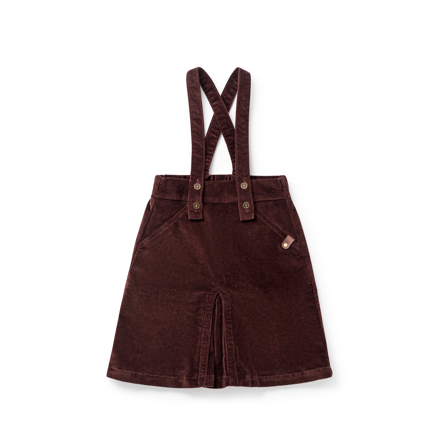 BIRNHAM ON THE SEA BRICK CORDUROY SUSPENDER JUMPER
