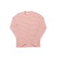 BIRNHAM ON THE SEA BRICK STRIPE MOCKNECK T-SHIRT