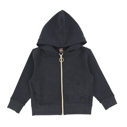 COLMAR BLACK/GOLD ZIPPER SWEATSHIRT