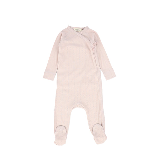 MARMAR COPENHAGEN DUSTY PINK POINTELLE FOOTIE