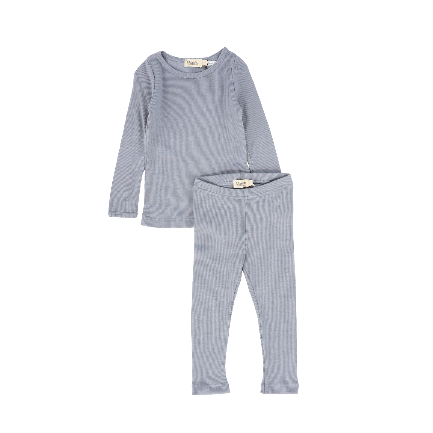 MARMAR COPENHAGEN BLUE RIBBED SET [FINAL SALE]