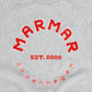 MARMAR COPENHAGEN GREY/RED LOGO SWEATSHIRT [FINAL SALE]