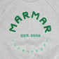 MARMAR COPENHAGEN GREY/GREEN LOGO SWEATSHIRT [FINAL SALE]