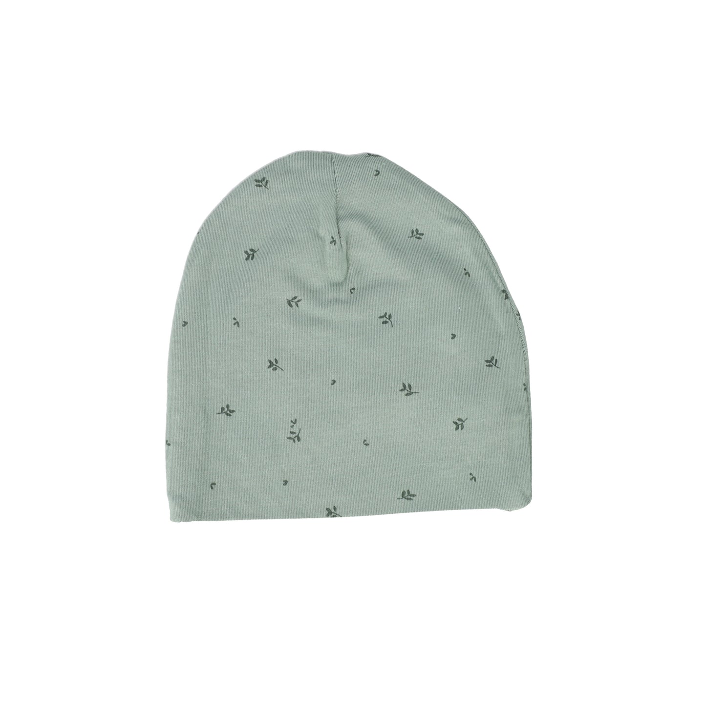 LIL LEGS GREEN PRINTED BEANIE [FINAL SALE]