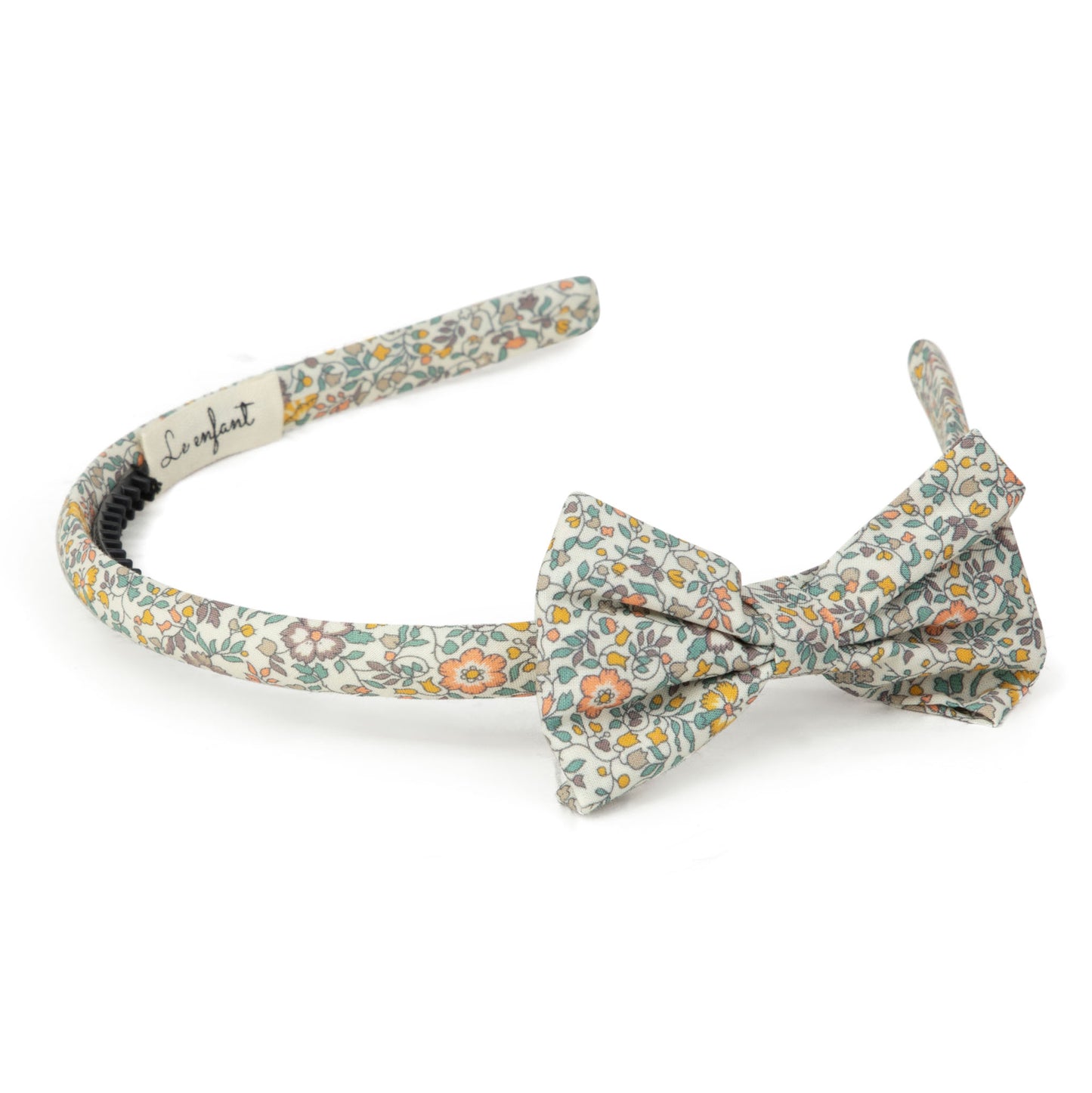 LE ENFANT LIBERTY FLORAL BOW HEADBAND [FINAL SALE]