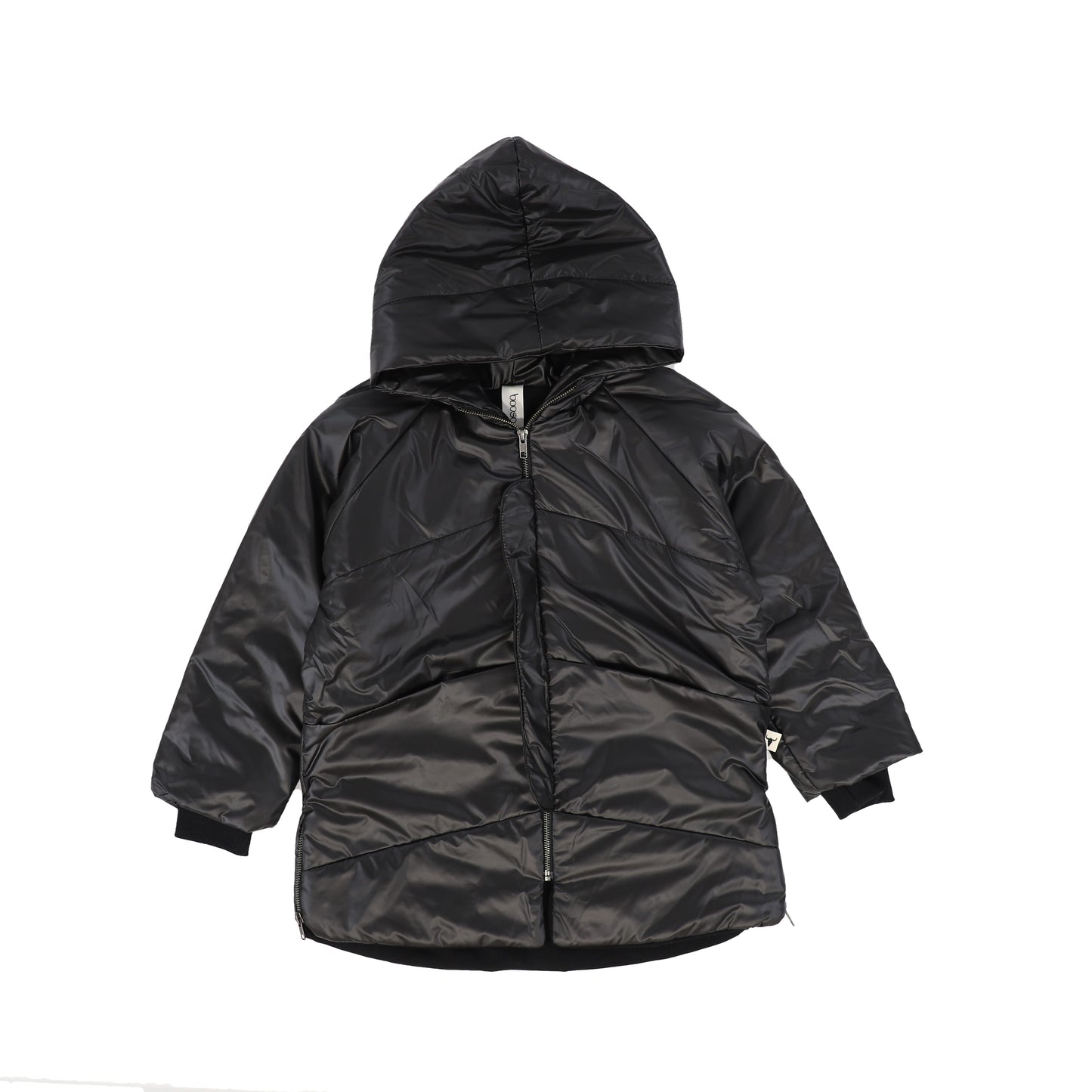 BOOSO BLACK PUFFER COAT