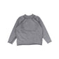 BOOSO GREY RAW EDGE TRIM SWEATSHIRT