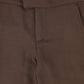 HARPER JAMES BROWN STRETCH SLIM PANTS