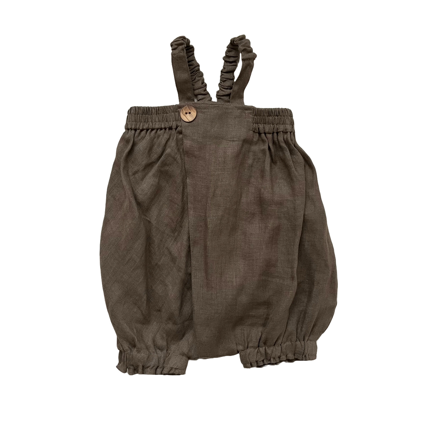 HELLO LUPO BROWN LINEN ROMPER – Luibelle