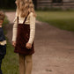 BIRNHAM ON THE SEA BRICK CORDUROY SUSPENDER JUMPER