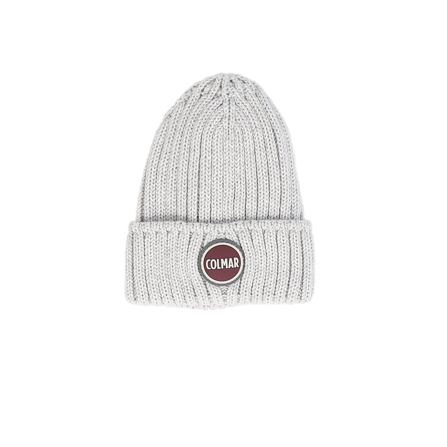 COLMAR GREY RIBBED KNIT BEANIE