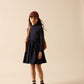 ANALOGIE NAVY/DENIM PRINT MOCKNECK