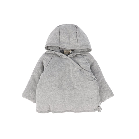 MARMAR COPENHAGEN GREY SIDE WRAP JACKET