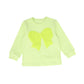 JNBY LIME GREEN BOW T-SHIRT