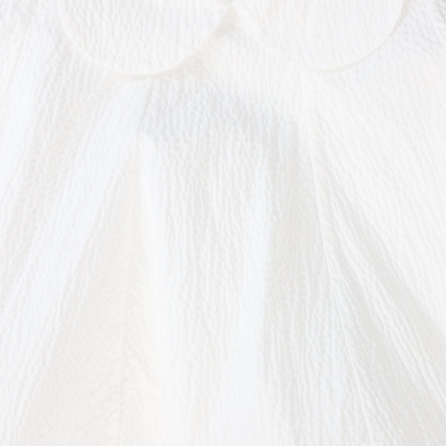 JNBY WHITE RUFFLE COLLAR DRESS