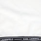 KARL LAGERFELD IVORY QUILTED SWEATSHIRT