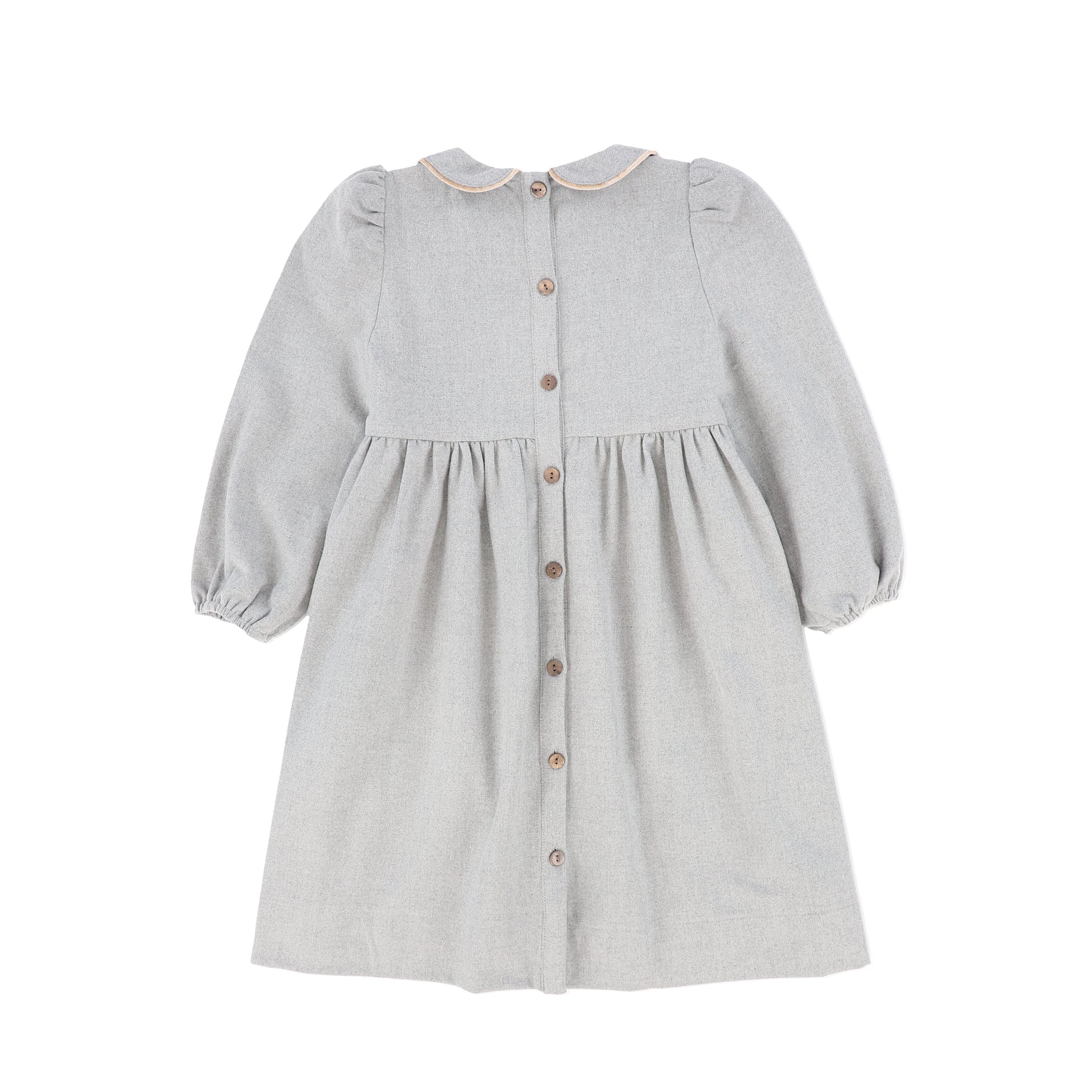 girls grey wool dress Flower Girl Dress - Toddler Girls Long Sleeve Ribbed Pattern Knitting Dresses - Leisure Dress Clothes, Comfortable Daily Outfit