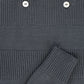 LE BOURDON GREY KNIT SUSPENDER OVERALLS