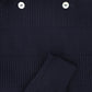 LE BOURDON NAVY KNIT SUSPENDER OVERALLS