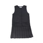 BACE COLLECTION GREY STRIPED BUTTON JUMPER