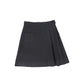 BACE COLLECTION GREY STRIPED BUTTON SKIRT