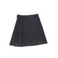 BACE COLLECTION GREY STRIPED BUTTON SKIRT