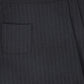 BACE COLLECTION GREY STRIPED BUTTON SKIRT