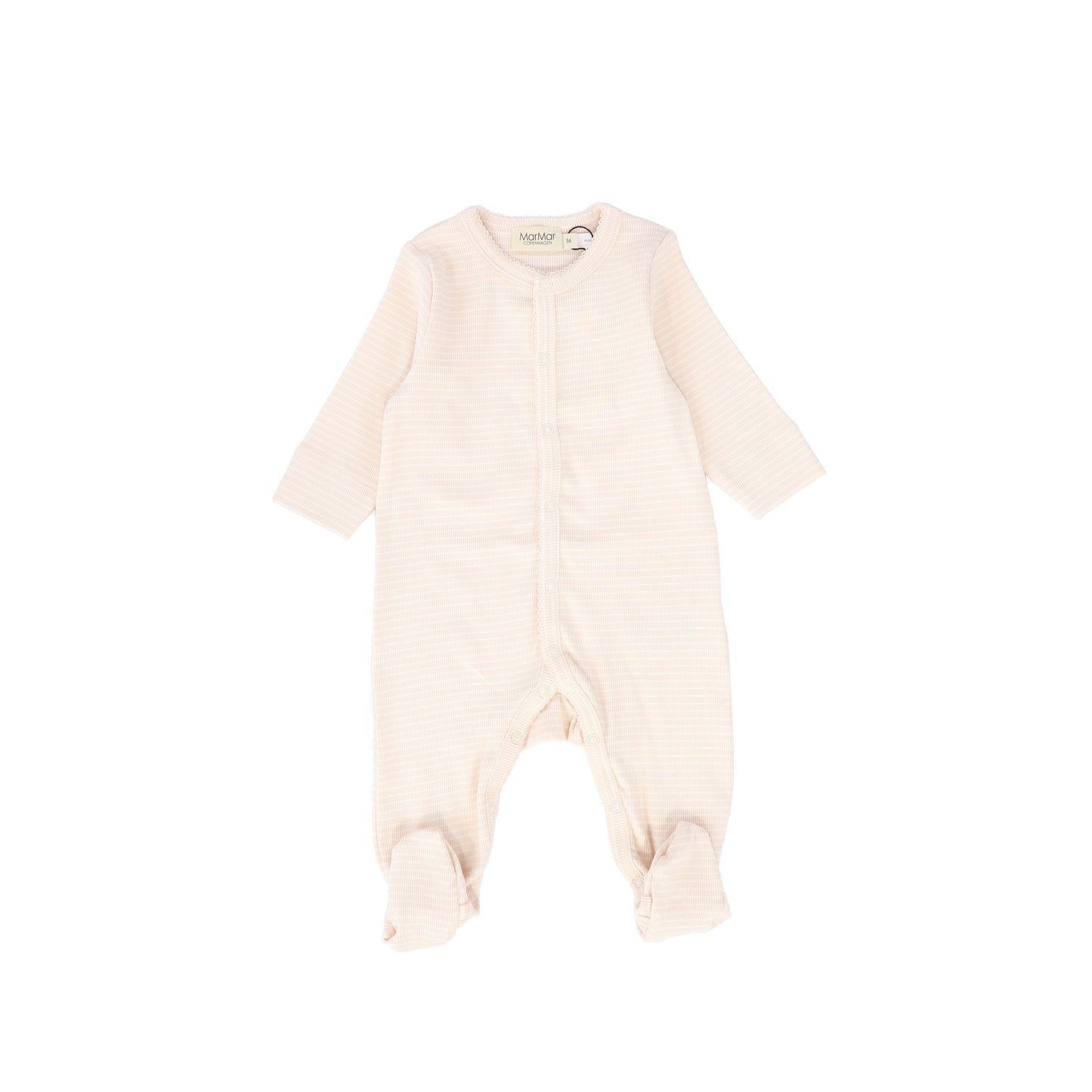 MARMAR COPENHAGEN PINK STRIPED FOOTIE