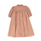 FRANCESCA GUILIANO MAUVE VELVET EMPIRE DRESS