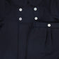 LE BOURDON NAVY WOOL BUTTON DETAIL SET