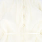 FRANCESCA GUILIANO CREAM TULLE WAISTED GOWN