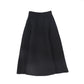 VALENTINA BLACK JEWEL WOOL MIDI SKIRT