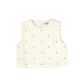 VALENTINA IVORY JEWEL WOOL VEST