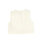 VALENTINA IVORY JEWEL WOOL VEST