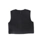 VALENTINA BLACK JEWEL WOOL VEST