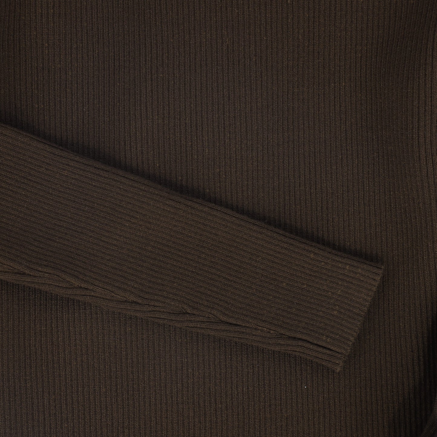 VALENTINA BROWN WOOL SWING EMBELLISHED JUMPER