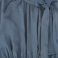 VALENTINA BLUE NECK TIE WAISTED DRESS
