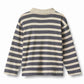 WHEAT GREY STRIPE POLO