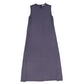 VALENTINA NAVY CUPRO SLIP DRESS