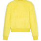 A076 YELLOW FUZZY SWEATER